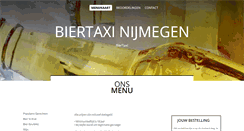 Desktop Screenshot of biertaxinijmegen-nijmegen.nl