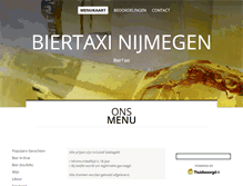 Tablet Screenshot of biertaxinijmegen-nijmegen.nl